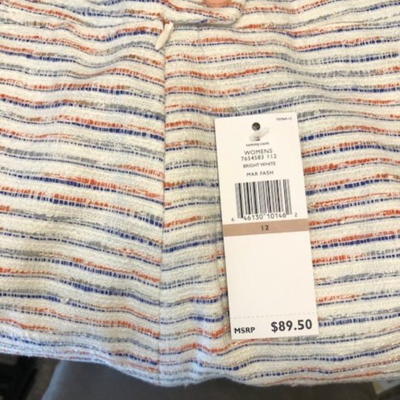 Tommy Hilfiger Tweed Style Skirt - Picture 6 of 9